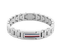 Gravierbares Herrenarmband Mason aus Edelstahl, Emaille
