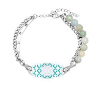 Gravierbares medizinisches Edelstahl-Armband, verstellbar, Geschenk, Eine Größe, Wie beschrieben