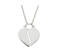 Gravur Anhänger Silber 925 Herz JL10-02-2053 JuwelmaLux