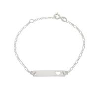 Gravur Armband Damen und Kinder JL48-03-0095 mit Herz JuwelmaLux Silber 925