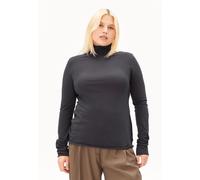 GRAZILIANAA SOFT LANGARMSHIRT | 100% Bio-Baumwolle - anthrazit (XL)