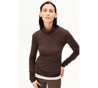 GRAZILIANAA SOFT LANGARMSHIRT | 100% Bio-Baumwolle - braun (XXL)