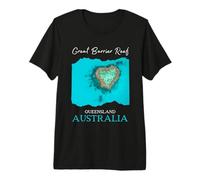 Great Barrier Reef Queensland Australien Souvenir Damen Mädchen Premium T-Shirt