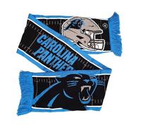 Great Branding Carolina Panthers NFL HD Jaquard Scarf Schwarz Blau Schal - Stk