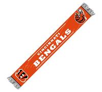 Great Branding NFL Schal Cincinnati Bengals Fanschal Scarf HD Knitted Jaquard