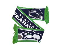 Great Branding Seattle Seahawks NFL HD Jaquard Scarf Grün Blau Schal - Stk