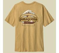 Patagonia T-Shirt Great Waves Tee – Herren XL – Braun (Lynx Tan)