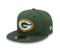 Green Bay Packers NFL Official Team Colours New Era 59FIFTY Fitted Cap Grün - 7 1/2