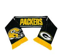 Green Bay Packers NFL Schal Fanschal Scarf ** Team HD Knitted Jaquard Scarf ** in 145 x 20 cm
