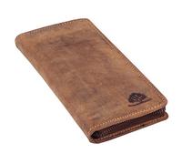 Greenburry Federmappe Vintage 1648 RV-Stiftemappe Sattelbraun Braun