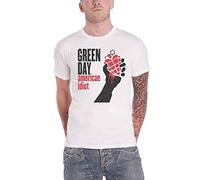 Green Day - American Idiot T-Shirt für Herren/Damen Unisex (XS) (Weiß)