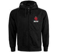 Green Day - Felpa # L Unisex Black # American Idiot Farbe: schwarz Groesse: L