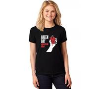 Green Day Frauen American Idiot Schwarz Tailliertes T-Shirt: Klein