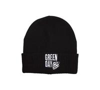 Green Day - Stacked Logo & Grenade - Beanie - Schwarz - Onesize - 100% Polyacryl Schwarz Onesize