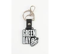 Green Day - Stacked Logo & Grenade Glow In The Dark - Schlüsselanhänger - Schwarz - Onesize - Metallll Schwarz Onesize
