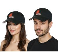 Green Day Unisex Punkrock-Band Baumwoll-Cap Flex-Cap mit Granaten-Logo TC102229GRN Schwarz