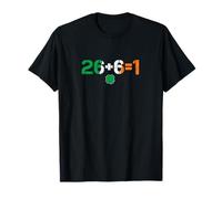 Green Irish Unity 26 + 6 = 1 St. Paddys Day Irland T-Shirt