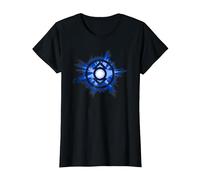 Green Lantern Indigo Glow T Shirt T-Shirt, Damen, Schwarz, 3XL