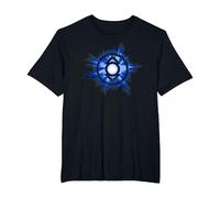 Green Lantern Indigo Glow T Shirt T-Shirt, Herren Große Größen, Schwarz, 4X Tall
