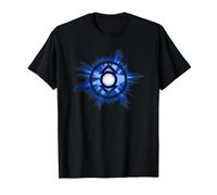 Green Lantern Indigo Glow T Shirt T-Shirt, Herren, Schwarz, 4XL