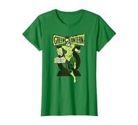 Green Lantern Retro Oath T Shirt T-Shirt, Damen, Dunkelgrün, 3XL