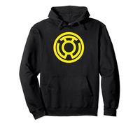 Green Lantern Yellow Emblem Pullover Hoodie