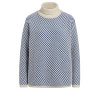 "Green Life" Struktur-Pullover blau/natur blau/natur M