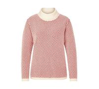 "Green Life" Struktur-Pullover rot/natur rot/natur M