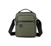 (Green) Messenger Sling Bags for Men Casual Oxford Small Zipper Crossbody Pouch Simple Mini Crossbody Phone Bag Male Side Shoulder Bag