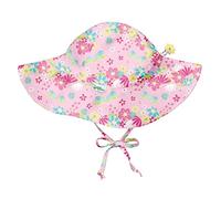 green sprouts - Brim Sun Protection Hat, Light Pink Dragonfly Floral, 0-6 Monate