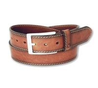 GREENBELTS Herren Ledergürtel BEN Tobacco Größe XL | Bundweite 103-110cm