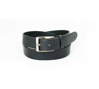 GREENBELTS Herren Ledergürtel FINLEY Schwarz L | Bundweite 97-102 cm