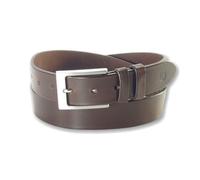 GREENBELTS Herren Ledergürtel HARRY Braun XL | Bundweite 103-110 cm