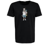 GreenBomb - Animal Dog Traveller Spice T-Shirt - T-Shirt, Gr. M, schwarz (Black)