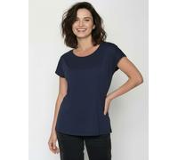GREENBOMB Basic Cool - Lässiges T-Shirt aus Bio-Baumwolle / GOTS / Fair & Vegan Blau (Navy) L