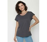 GREENBOMB Basic Cool - Lässiges T-Shirt aus Bio-Baumwolle / GOTS / Fair & Vegan Grau (Gravel) M