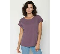 GREENBOMB Basic Cool - Lässiges T-Shirt aus Bio-Baumwolle / GOTS / Fair & Vegan Lila (Moorberry) XS