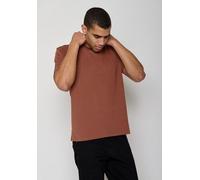 GREENBOMB Basic Fusion - Lässiges Oversize-T-Shirt aus Bio-Baumwolle / GOTS / Fair & Vegan Braun (Nutmeg) S