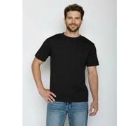 GREENBOMB Basic Fusion - Lässiges Oversize-T-Shirt aus Bio-Baumwolle / GOTS / Fair & Vegan Schwarz (Black) L