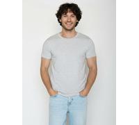 GREENBOMB Basic Guide - Sportliches T-Shirt aus Bio-Baumwolle / GOTS / Fair & Vegan Grau (Heather Grey) L