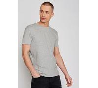 GREENBOMB Basic Guide - Sportliches T-Shirt aus Bio-Baumwolle / GOTS / Fair & Vegan Grau (Heather Grey) L