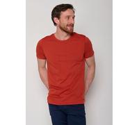 GREENBOMB Basic Guide - Sportliches T-Shirt aus Bio-Baumwolle / GOTS / Fair & Vegan Rot (Clay Red) XL