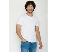GREENBOMB Basic Guide - Sportliches T-Shirt aus Bio-Baumwolle / GOTS / Fair & Vegan Weiß (White) XL