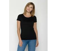 GREENBOMB Basic Loves - Sportliches T-Shirt aus Bio-Baumwolle / GOTS / Fair & Vegan Schwarz (Black) S