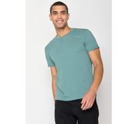 GREENBOMB Basic Roll - Lässiges T-Shirt aus Bio-Baumwoll Mix / GOTS / Fair & Vegan Blau (Deep Sage) S