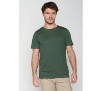 GREENBOMB Basic Spice - Lässiges T-Shirt aus Bio-Baumwolle / GOTS / Fair & Vegan Grün (Forest Stripes) XL