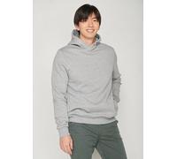 GREENBOMB Basic Star - Kuschliger Hoodie aus Bio-Baumwolle / GOTS / Fair & Vegan Heather Grey M