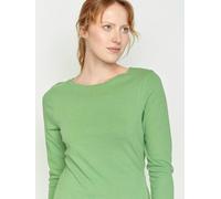 GREENBOMB Basic Yummy - Sportliches Longsleeve aus Bio-Baumwolle / GOTS / Fair & Vegan Grün (Meerjungfrauengrün) M