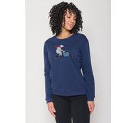 GREENBOMB Bike Cargo Bear Canty - Bequemes Sweatshirt aus Bio-Baumwolle / hochwertiger Print / GOTS / Fair & Vegan Blau (Navy) XXL