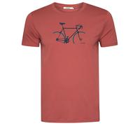 GreenBomb - Bike Crop Guide T-Shirt - T-Shirt, Gr. XL, rot (SunsetRed)
